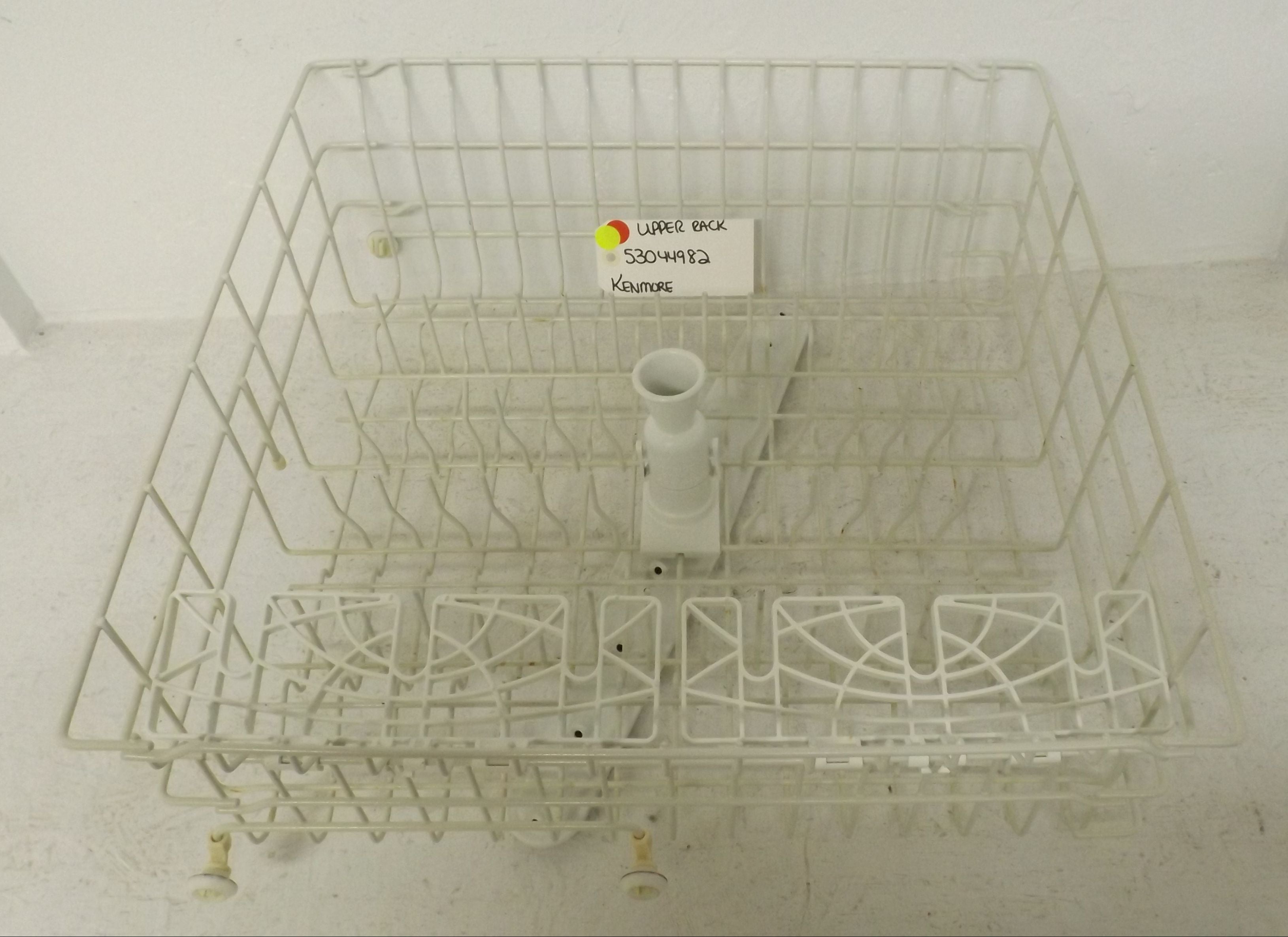 KENMORE DISHWASHER 5304498211 UPPER RACK (USED) KENMORE DISHWASHER 5304498211 UPPER RACK (USED)